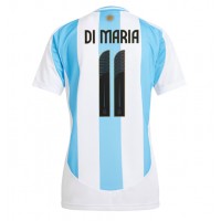 Argentina Angel Di Maria #11 Hemmatröja Kvinnor Copa America 2024 Korta ärmar